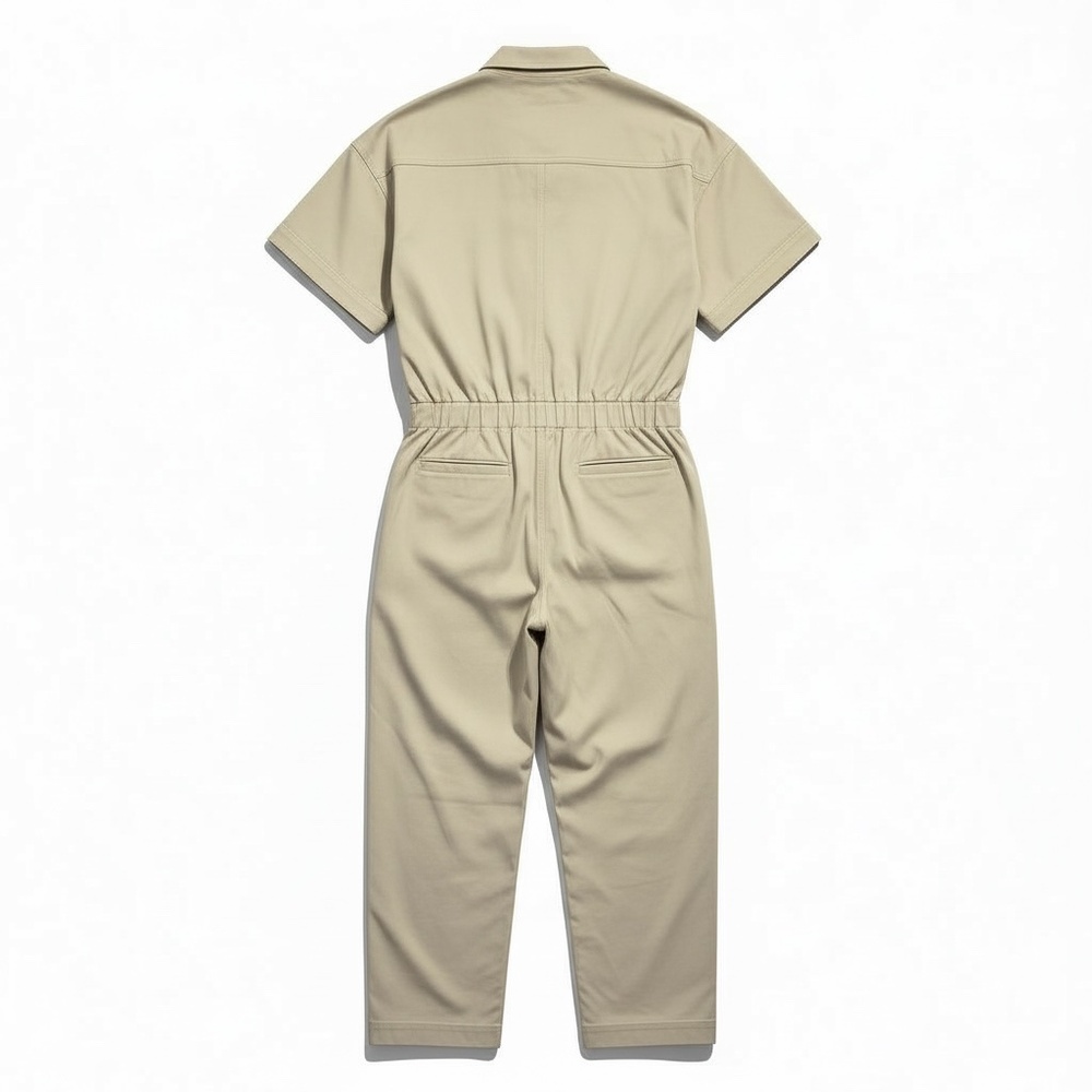 New UNIVERSAL THREAD Boilersuit Jumpsuit 8 | Cream Neutral Utility Workwear Gorp - Picture 3 of 12